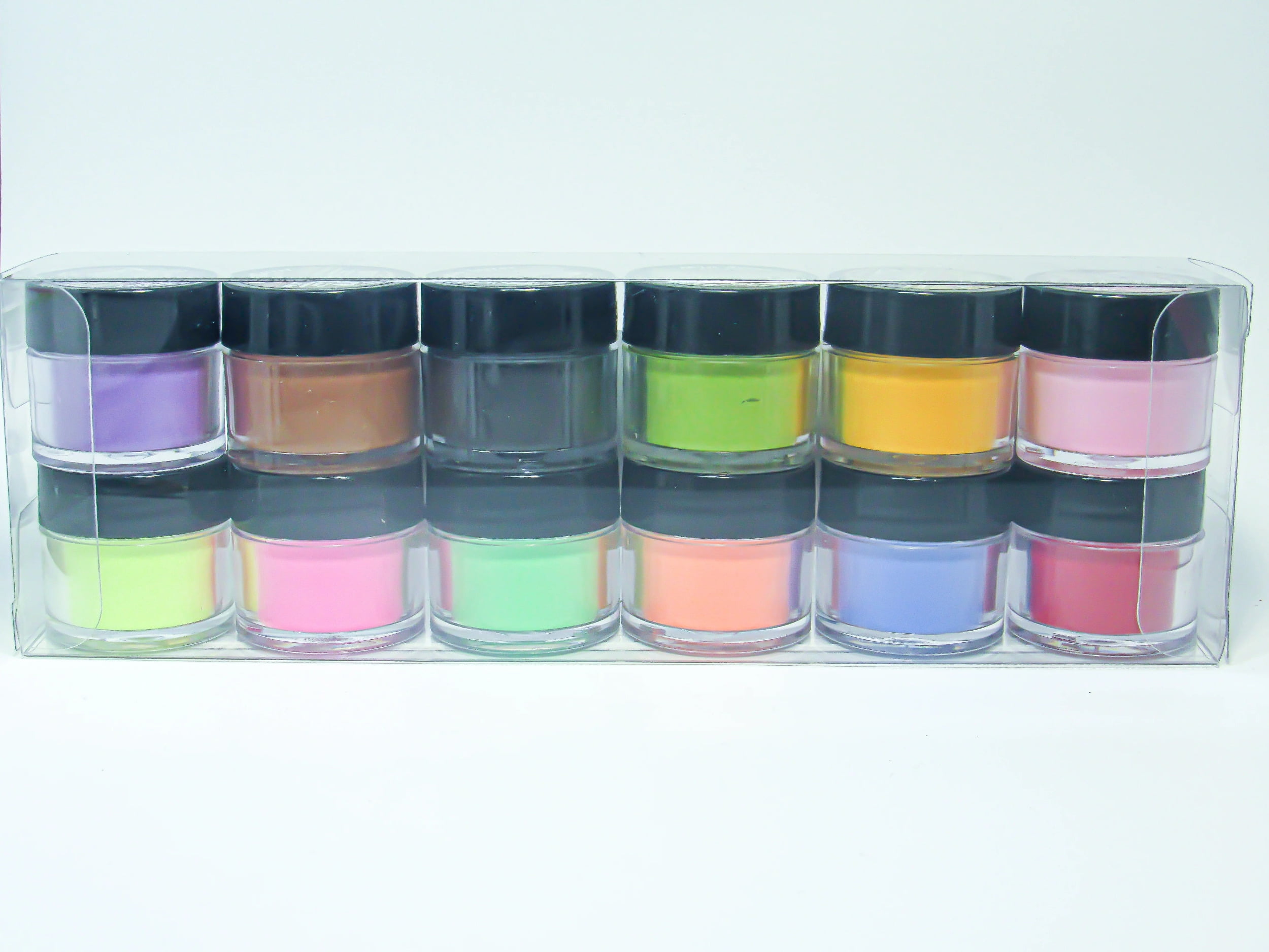  Mia Secret GLITTER Acrylic Powder Collection (12 pc) Nail Art  Powder Collection with 12 unique colors MADE IN USA : Beauty & Personal Care