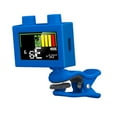 thumbnail image 1 of MERIGLARE Guitar Tuner Professional 360 degree Rotatable Adjustable LCD Display Portable blue, 1 of 8