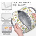 thumbnail image 3 of Vsdgher Cactus Plants Print Insulated Lunch Bag Simple Bento Cooler Bag Lunch Tote Bag , Suitable for picnics, school, work, 3 of 6
