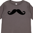 thumbnail image 4 of Inktastic Mustache Boys or Girls Long Sleeve Toddler T-Shirt, 4 of 5