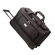 thumbnail image 3 of Bolsa de lona rodante en el equipaje Pesado de servicio pesado Oxford tela portátil de tranvía maleta para viajes de negocios durante la noche Marrón oscuro S, 3 of 10