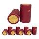 thumbnail image 1 of 100 tapas para botellas de vino, fundas protectoras para botellas, accesorios de bricolaje, estilo vintage, envolturas retráctiles para elaboración de Rojo, 1 of 9