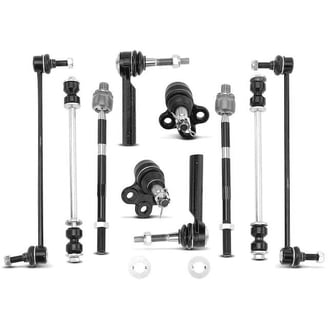 10-Piece Front Suspension Kit – Ball Joints, Tie Rod Ends, Idler & Pitman Arm For 91-96 Dakota 4WD