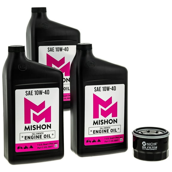 Mishon Engine Oil Change Kit for Yamaha Raptor 660R Grizzly Kodiak 700 ATV MK1012764