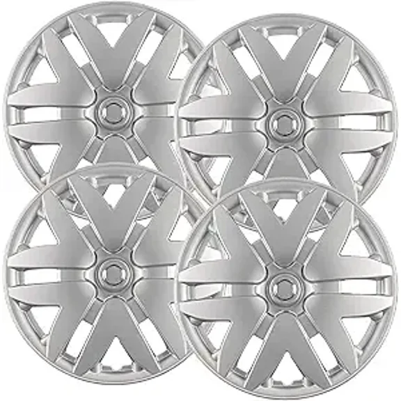 Hubcaps 16 Inch Wheel Covers Fit for TOYOTA SIENNA 2004-2010 [2004 2005 2006 2007 2008 2009 2010], R16 Hub Caps Wheel Rims Cover Replacement Snap-On Steel Wheel, Set of 4, PP Material, Lacquer