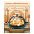 thumbnail image 3 of Cast Iron Dutch Oven 5 Quart, Enameled Bread Baking Pot, Heavy Duty Cookware with Lid & Handles, Oven & Induction Compatible, Roasting, 500°F, 3 of 6