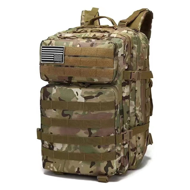 Mochila táctica Mochila de pesca de gran capacidad Bolsa de caza de pesca impermeable