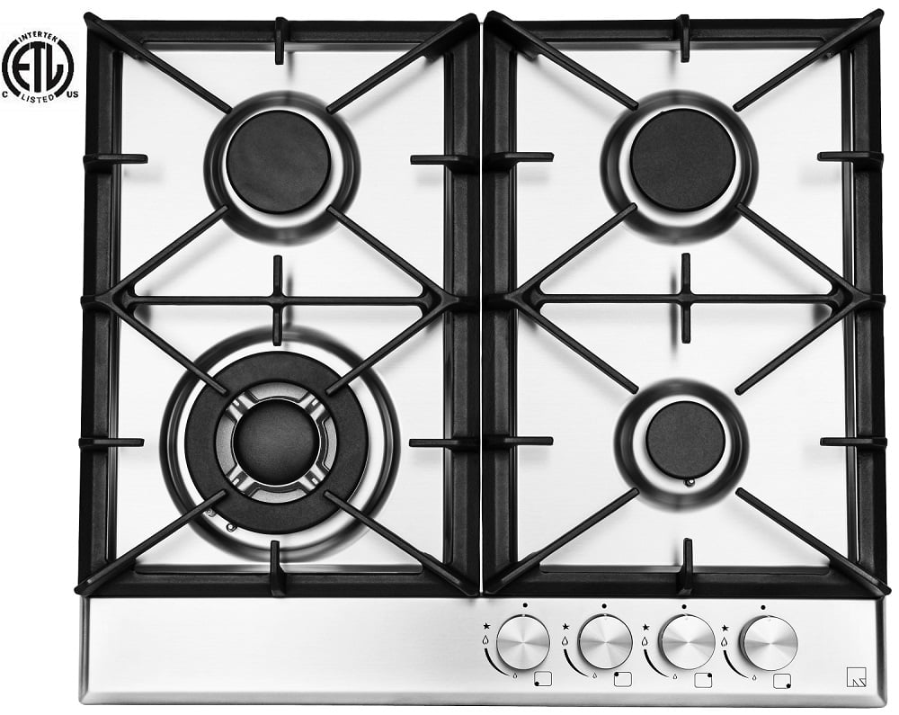 ramblewood high efficiency 2 burner gas cooktop