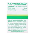 thumbnail image 2 of A.F. Valdecasas ácido fólico 5 mg 50 tabletas, 2 of 3