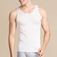 thumbnail image 3 of Workout Tank Tops Men Lightweight Breathable Silky Muscle Sleeveless Shirt Athletic Running Gym Tanks, 3 of 5