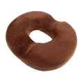 thumbnail image 1 of Cojín de Asiento Tipo Donut, Cojín de Espuma Viscoelástica para El Coxis para Hemorroides, Próstata, Embarazo, Posquirúrgico - café Macarena Cojín de asiento de donut, 1 of 7