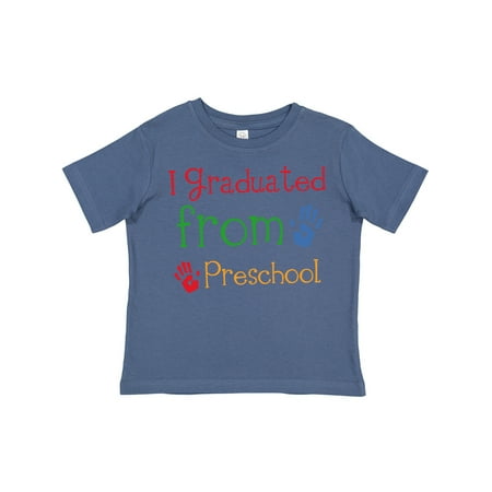 

Inktastic I Graduated from Preschool Gift Toddler Boy or Toddler Girl T-Shirt