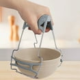 thumbnail image 4 of Heat-Resistant Kitchen Tongs with Silicone Tips | Non-Slip Bowl & Plate Gripper Clamps | Stainless Steel Frame & Ergonomic Handle for Safe Hot Food Handling | 1-Piece Set, 4 of 4