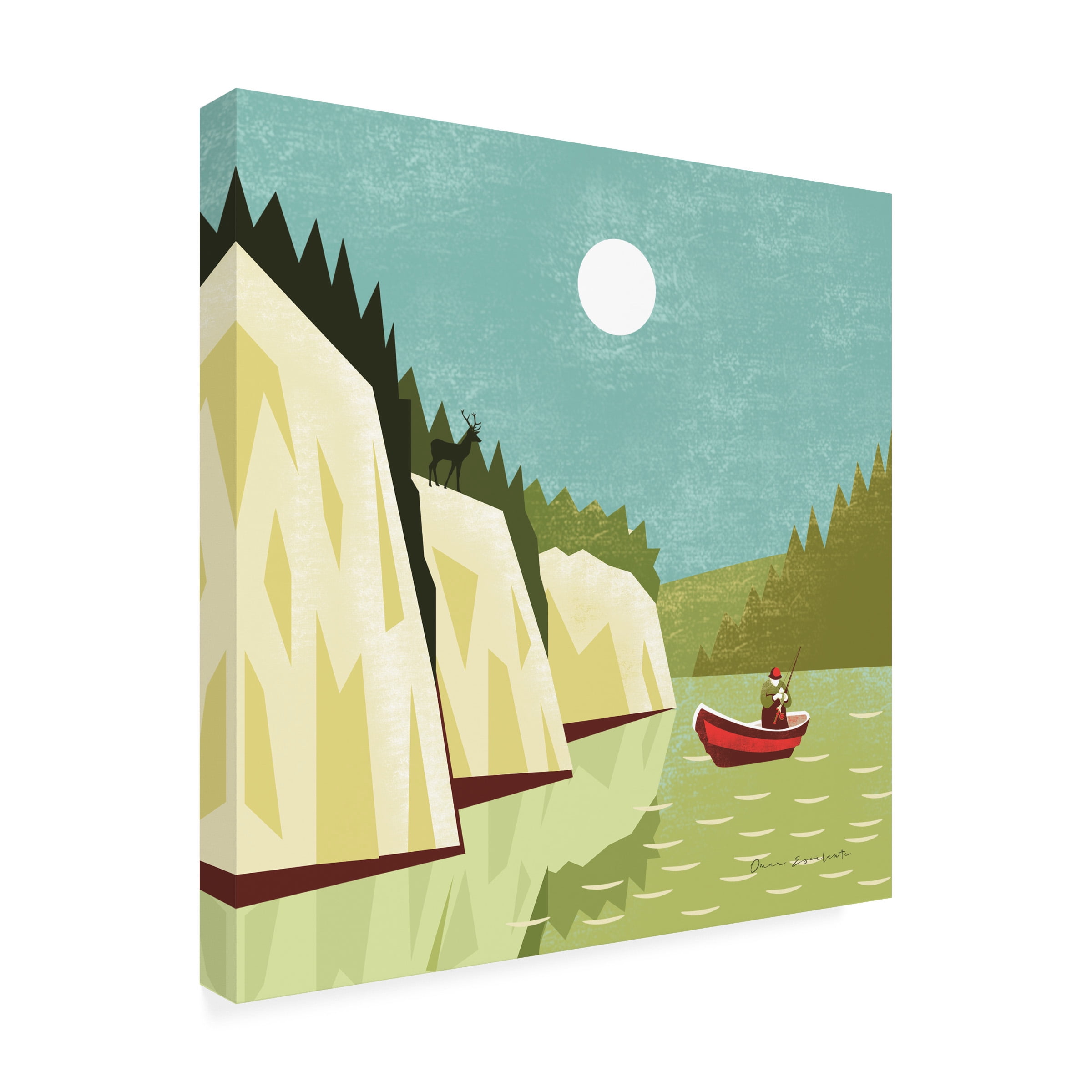 Omar Escalante 'Great Outdoors V' Canvas Art