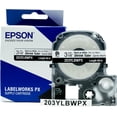 thumbnail image 5 of Epson LABELWORKS 203YLBWPX - Black on White Shrink Tube Label Maker Tape - AWG 16-22, 1/8" (3MM) Wide, 8 ft (98"), 5 of 8