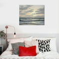 thumbnail image 4 of JEUXUS Framed Vintage Ocean Scenery Wall Art Canvas Wall Decorations Maritime Scenes Artworks Canvas Prints Bathroom Pictures Farmhouse Office Home Wall Decor 20x16in, 4 of 4