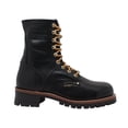 thumbnail image 2 of Leñador con punta de acero de 9 "para hombre, color negro, talla 10.5 AdTec  1428-M105, 2 of 2