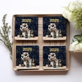 thumbnail image 4 of Happy New Year American Shorthair Welcome 2025 Balloon Firework Party Set of 4 Stone Coasters Cat Lover Kitten Owner Gifts 4x4in Absorbent Soapstone Coaster - 01014, 4 of 5