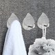 thumbnail image 5 of Pack Of 4 Self-adhesive Stainless Steel Wall Hooks, 5 of 5