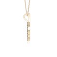 thumbnail image 5 of Natural Black Onyx Zodiac-Leo Shape Pendant Necklaces for Women in 18K Yellow Gold Vermeil,July Birthstone Jewelry Gifts for Her Birthday,Anniversary,Party,Mothers Day,Christmas,Graduation,Valentines, 5 of 7