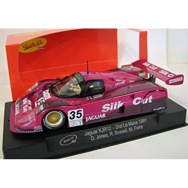 Slot.it Jaguar XJR12 Silk cut # 35 Le Mans 1991 Performance Slot car (escala 1:32) Slot.it SICA13C