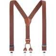 thumbnail image 6 of AWAYTR Kids Child Men Boy Suspenders - Adjustable Elastic Solid Color 4 Strong Clips Braces, 6 of 7