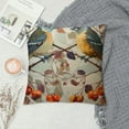 thumbnail image 2 of Nawypu Birds Vintage Art Print Throw Pillow Covers Decorative Pillowcase Square Pillow Cushion Cases Soft Durable Cushion Cover for Sofa Living Room Couch Bedroom, 2 of 5