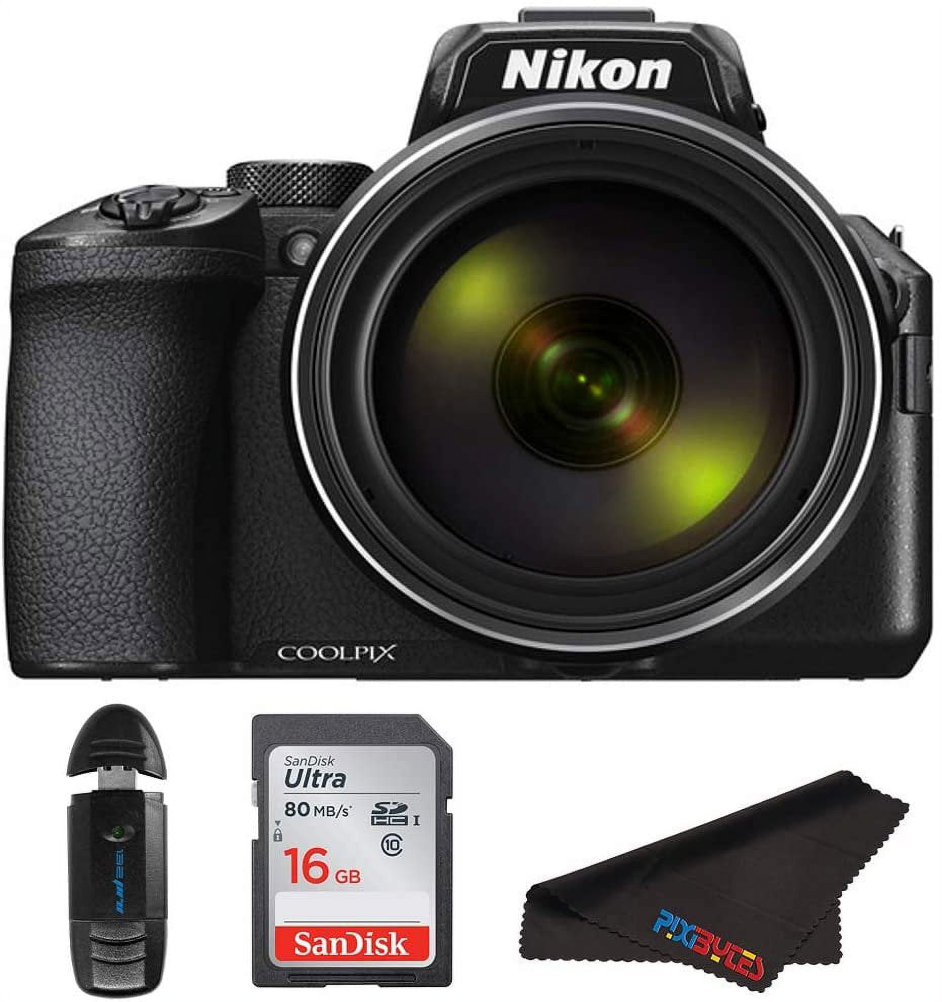nikon coolpix p900 camera with 32gb accessory kit - Walmart.com