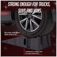 thumbnail image 4 of 13" W Stackable Plastic  Service Ramps - 16,000 lb. GVW Capacity per Pair, Lightweight High- Grid Design, 6.25" Lift Height, Built-in Handles, 4 of 6