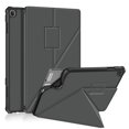 thumbnail image 1 of Allytech Slim Case for Lenovo Tab M10 10.1" Tablet Case 3rd Generation Model TB-328F, Ultra Thin Lightweight Auto Sleep Wake Protective Folding Kickstand Smart Cover Folio Flip Anti-scratch - Gray, 1 of 8
