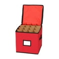 thumbnail image 1 of Christmas Storage 64 Christmas Storage Christmas Decoration Foldable Christmas Storage Storage Collapsible Storage Bags With Zipper Closet Cubes For Clothes Rectangle Storage Home Textile Storage Baby, 1 of 4