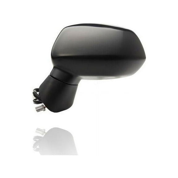 Door Mirror - Cooling Direct Fit/For 07-08 Honda Fit - Electric, Non-Heated, Matte-Black - Left Hand - Driver - 76250SLNA01ZC