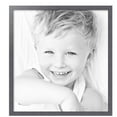 thumbnail image 2 of ArtToFrames 28" x 30" Tungsten Picture Frame, 28x30 inch Gray MDF Poster Frame (WOM-4640), 2 Pack, 2 of 6