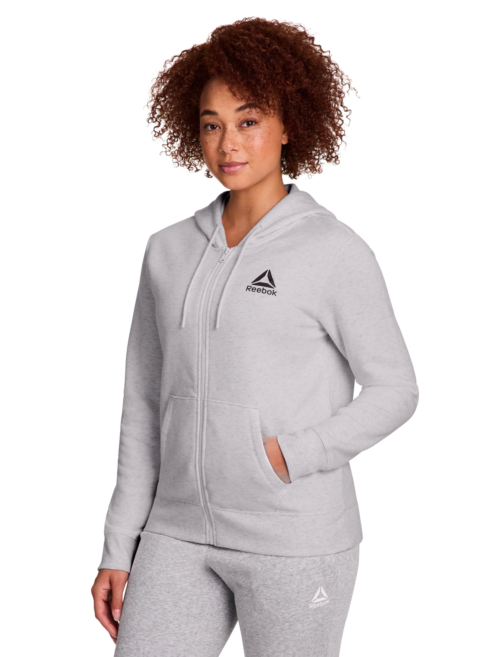 Reebok Women's and Women's Plus Game Day Zip Up Hoodie, Sizes XS-4X