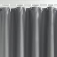 thumbnail image 3 of Mainstays Fabric Shower Curtain, 70" x 72", Waffle Weave Design, Grey, 3 of 6