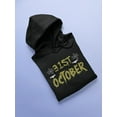 thumbnail image 3 of 31 St October Happy Halloween Hoodie Men -Image by Shutterstock, Male Small, 3 of 4