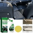 Zenghuiiii Car Interior Foam Cleaner Quick Dirt Removal For Leather