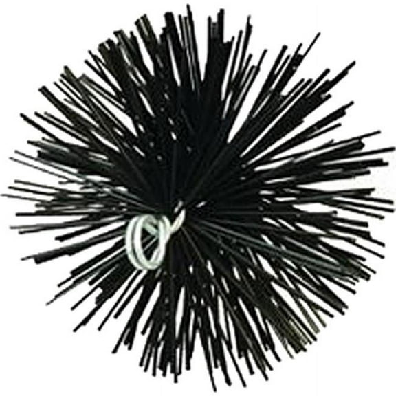 Meeco  8 in. Round Poly Chimney Brush