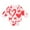 R-Pink, variant on Ulitacool Girls Summer Onesies Round Neck Valentine'S Day Long Sleeve Baby Bodysuit Heart Print Romper Infant Outfit Black 6-12 Months