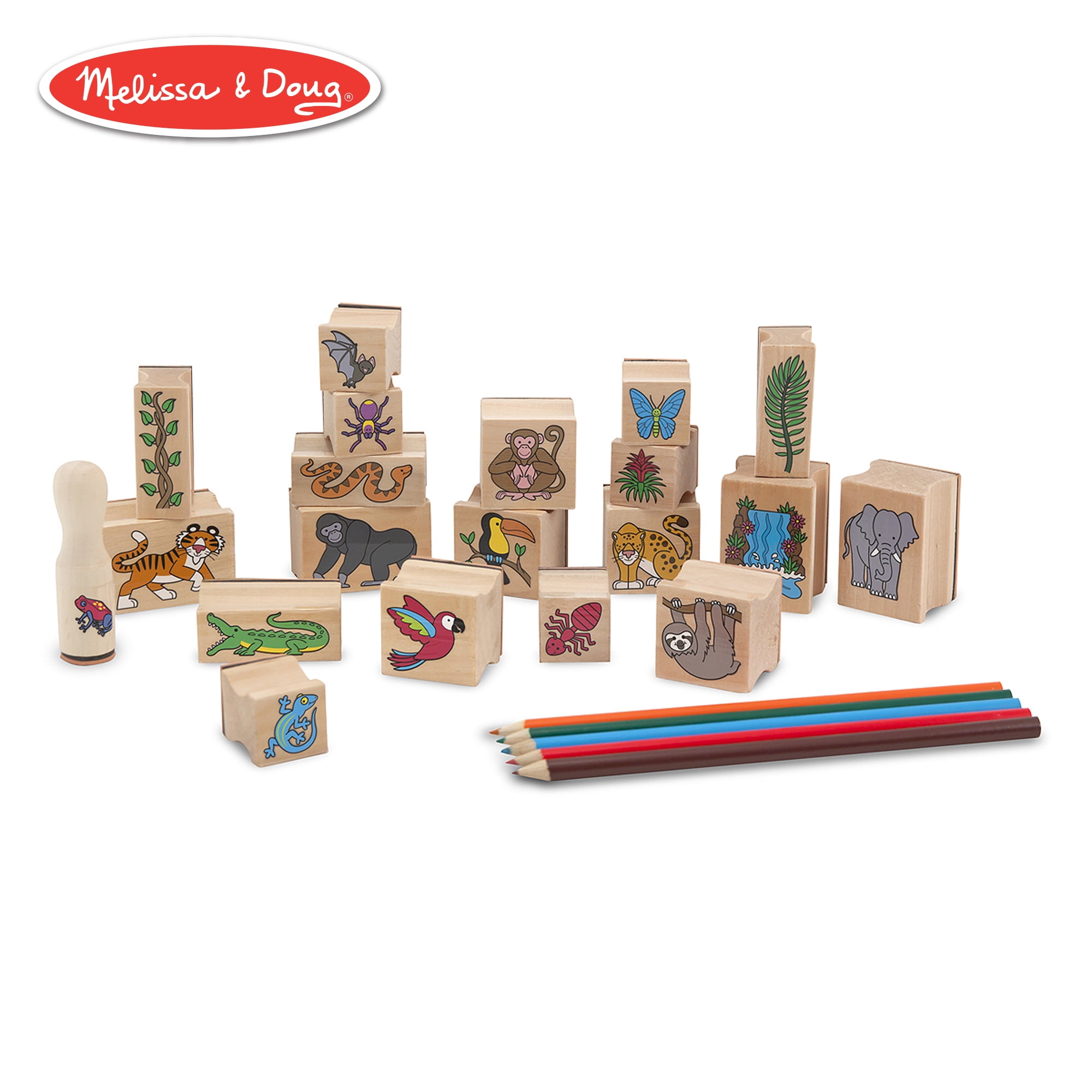 melissa and doug fairy stamp set
