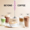 thumbnail image 4 of Batidor triple Milk Frother Zulay Kitchen Tornado con pilas, 4 of 5
