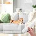 thumbnail image 3 of GOOHOCHY Cinta autoadhesiva para prevenir arañazos de gatos, disuasoria de garras de gato, protector de muebles para gatos, cinta adhesiva para sofás y sofás., 3 of 8