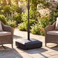 thumbnail image 4 of Costway 176 LBS Mobile Fillable Patio Umbrella Base with 4 Wheels 2 Locks for 1.4-1.9” Pole, 4 of 10