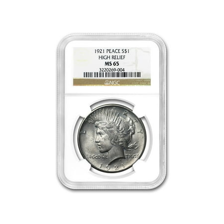 1921 Peace Dollar MS-65 NGC