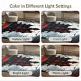 thumbnail image 7 of ODIKA 6'x9' Washable Area Rug Halloween Haunted Horror Eerie Spooky Gothic Border Mansion Bats for Dining Room, Under Table, Office Décor, Non-Slip Chair-Friendly, 7 of 7