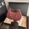 thumbnail image 1 of Bolso Axilas Color Sólido Elegante Bolsos para Mujeres La Cadena Con Que Desplazan, 1 of 9