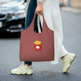 thumbnail image 7 of XMXT Canvas Tote Bag, Delicious French Fries Large Handbag for Women, Shopping Working Travel, 7 of 7