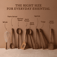 thumbnail image 6 of CAROTE 8-Piece Wooden Cooking Utensils Set for Kitchen, Acacia Wood Utensils Set, 6 of 7