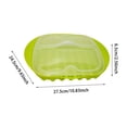 thumbnail image 2 of Microwave Tray with Lid for Grease Cooking Dishwasher Nonstick Baking Rack, 2 of 3
