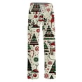 thumbnail image 6 of Womens Christmas Pajama Pants Soft Baggy Lounge Bottoms Sleepwear, Xmas Cozy Cute Print Pj Loungewear , Christmas Party, 6 of 6